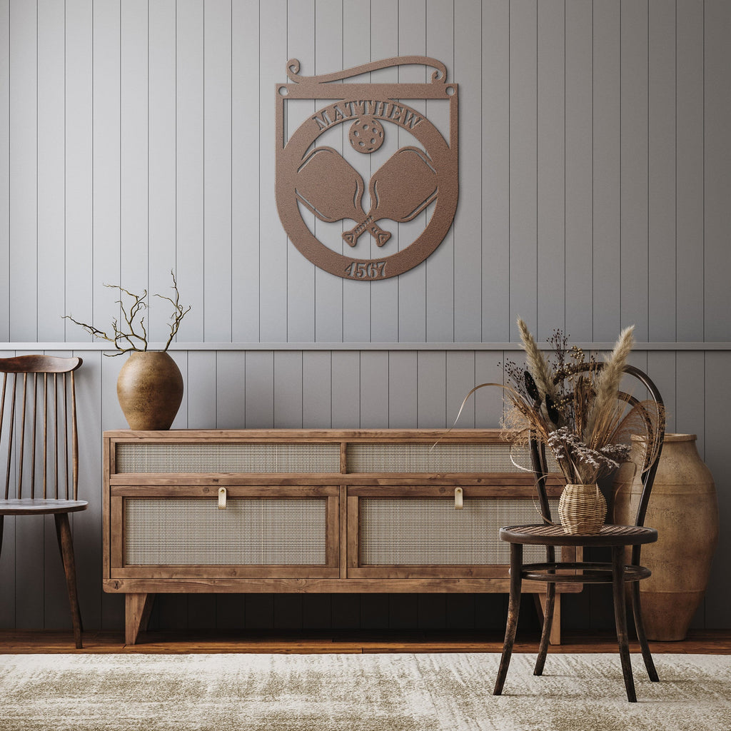 Pickleball Hanging Sign