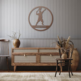 Personalized Tennis Male Metal Art